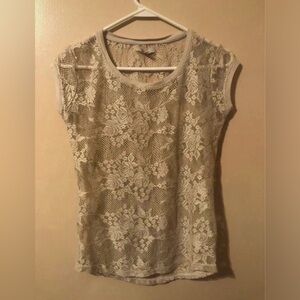 Zara Sheer Lace Top